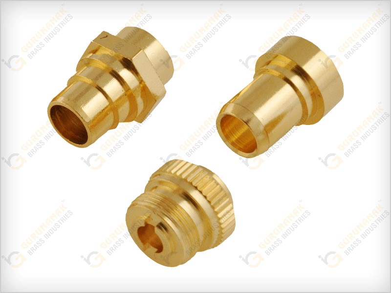 brass turned components